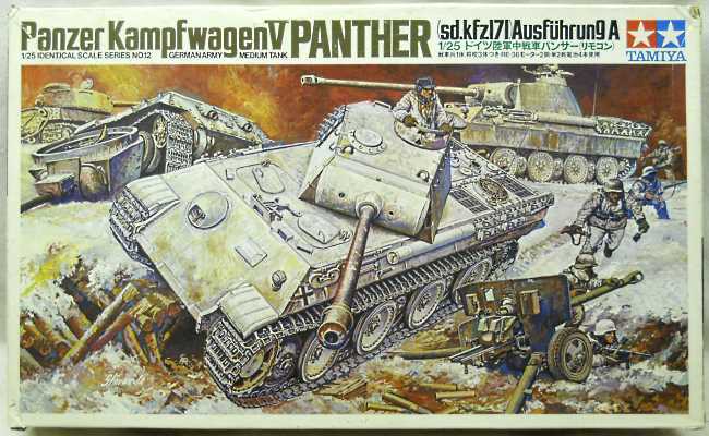 Tamiya 1/25 Panzer Kampfwagen V Panther - Sd.Kfz171 Ausf A 